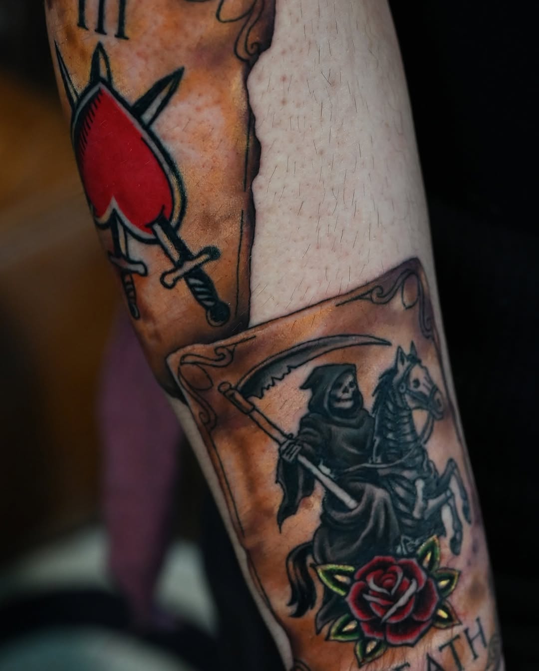 Tattoo by @banxamilli — american_traditional, black_and_grey