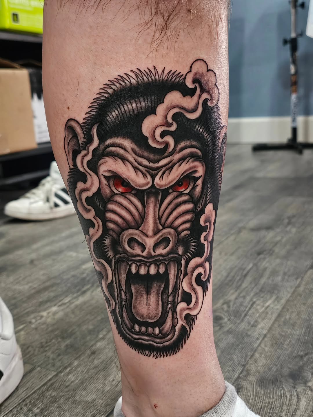 Tattoo by @ashmoretattoos86 โ black_and_grey, realism