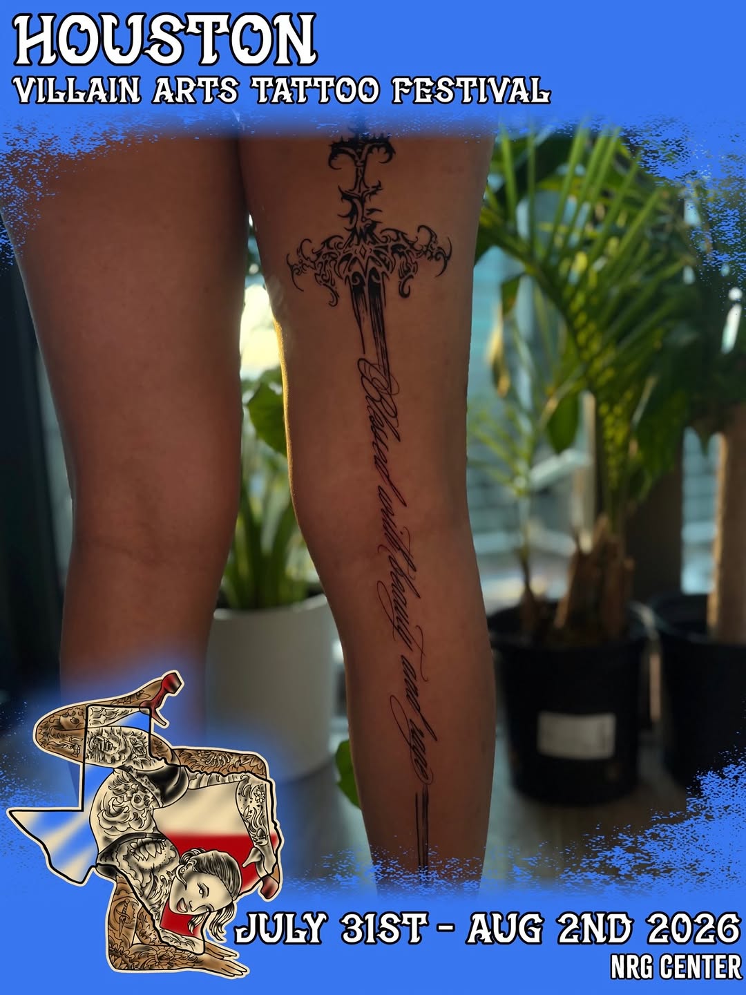 Tattoo by @moonee.ink — lettering_script, blackwork
