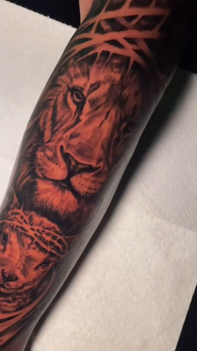 Tattoo by @inkbydes — realism, black_and_grey