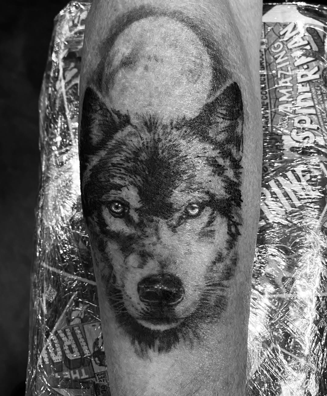 Tattoo by @tattooartist_rileyalexander — realism, black_and_grey