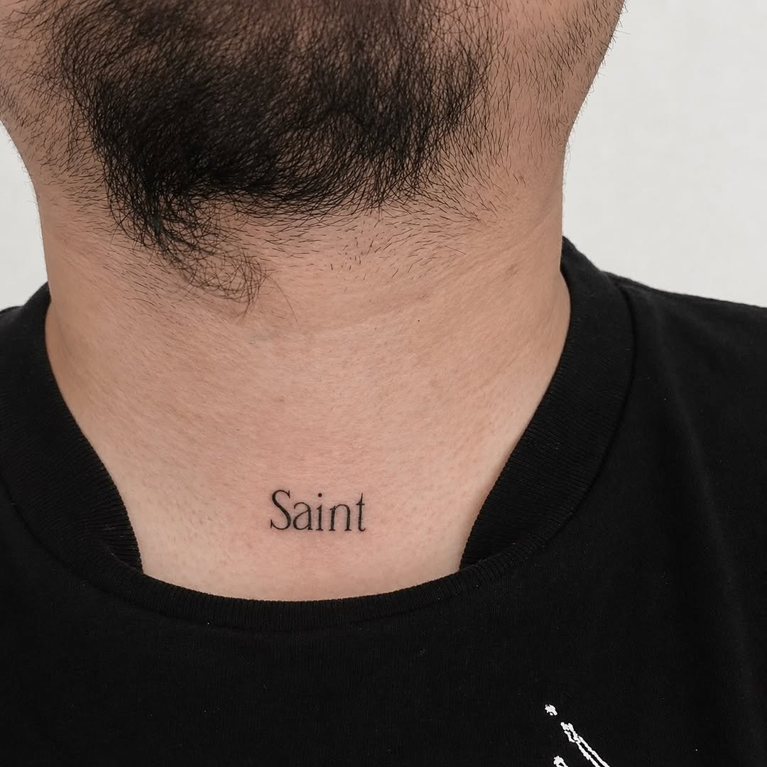 Tattoo by @jonny_elliott_phx — lettering_script, fine_line