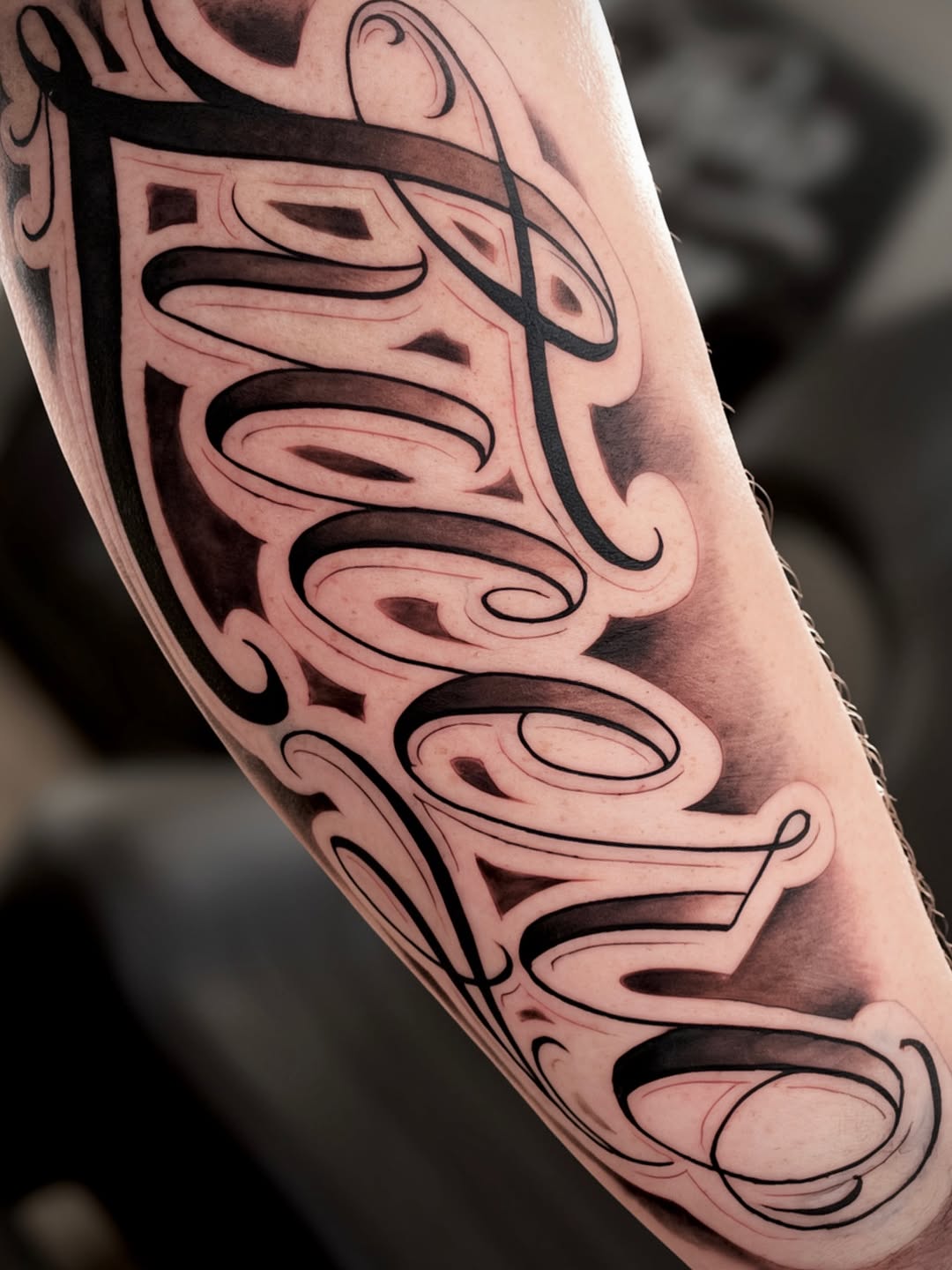 Tattoo by @eduardo_godinatattoo — lettering_script
