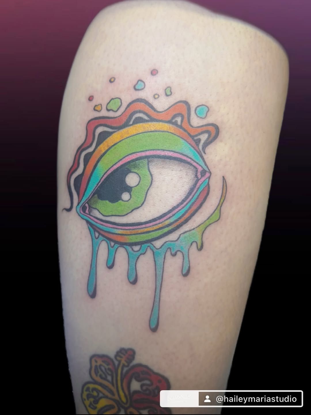 Tattoo by @haileymariastudio — new_school