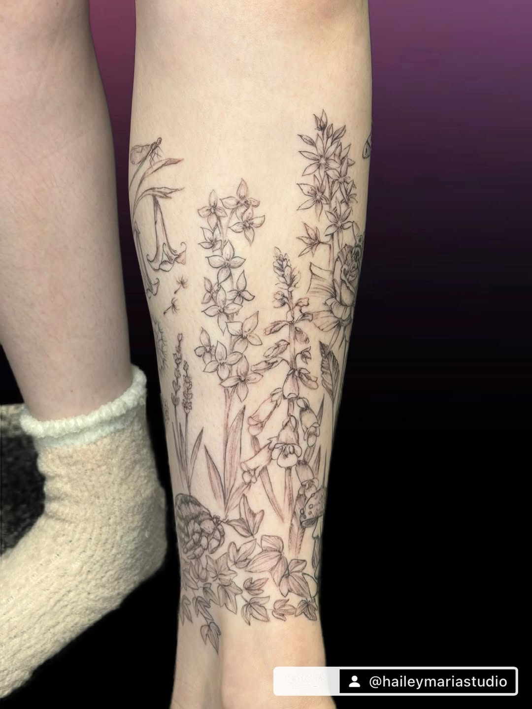 Tattoo by @haileymariastudio — fine_line, illustrative