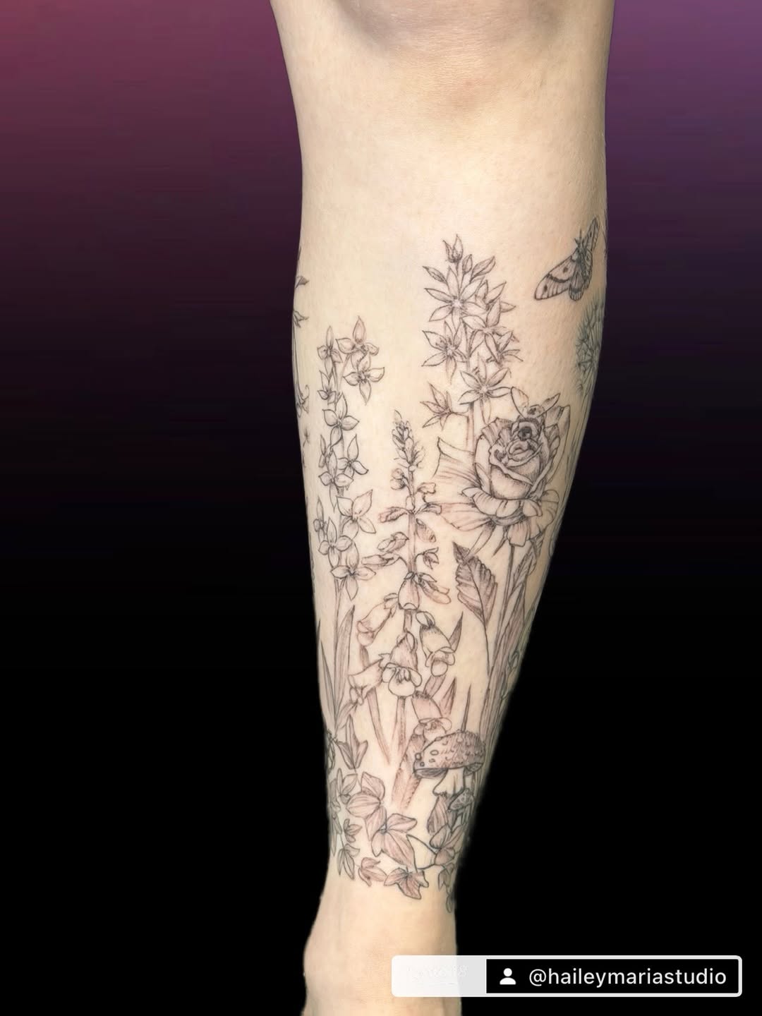 Tattoo by @haileymariastudio — fine_line, illustrative