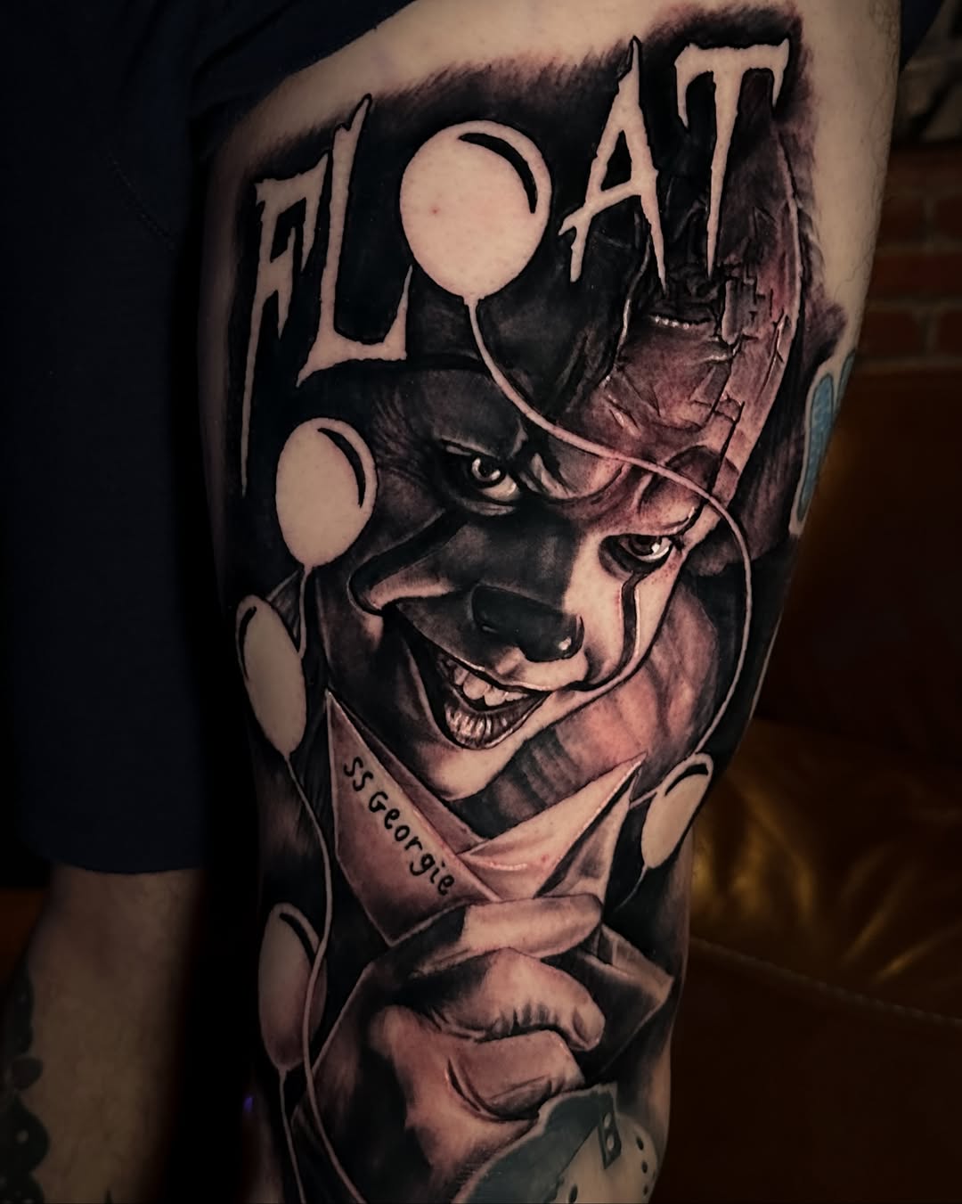 Tattoo by @nick_stratt — realism, black_and_grey