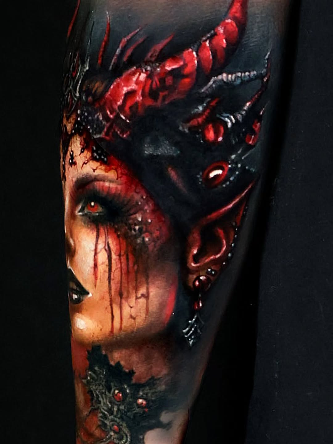 Tattoo work at Tatak International Tatu Expo 2026