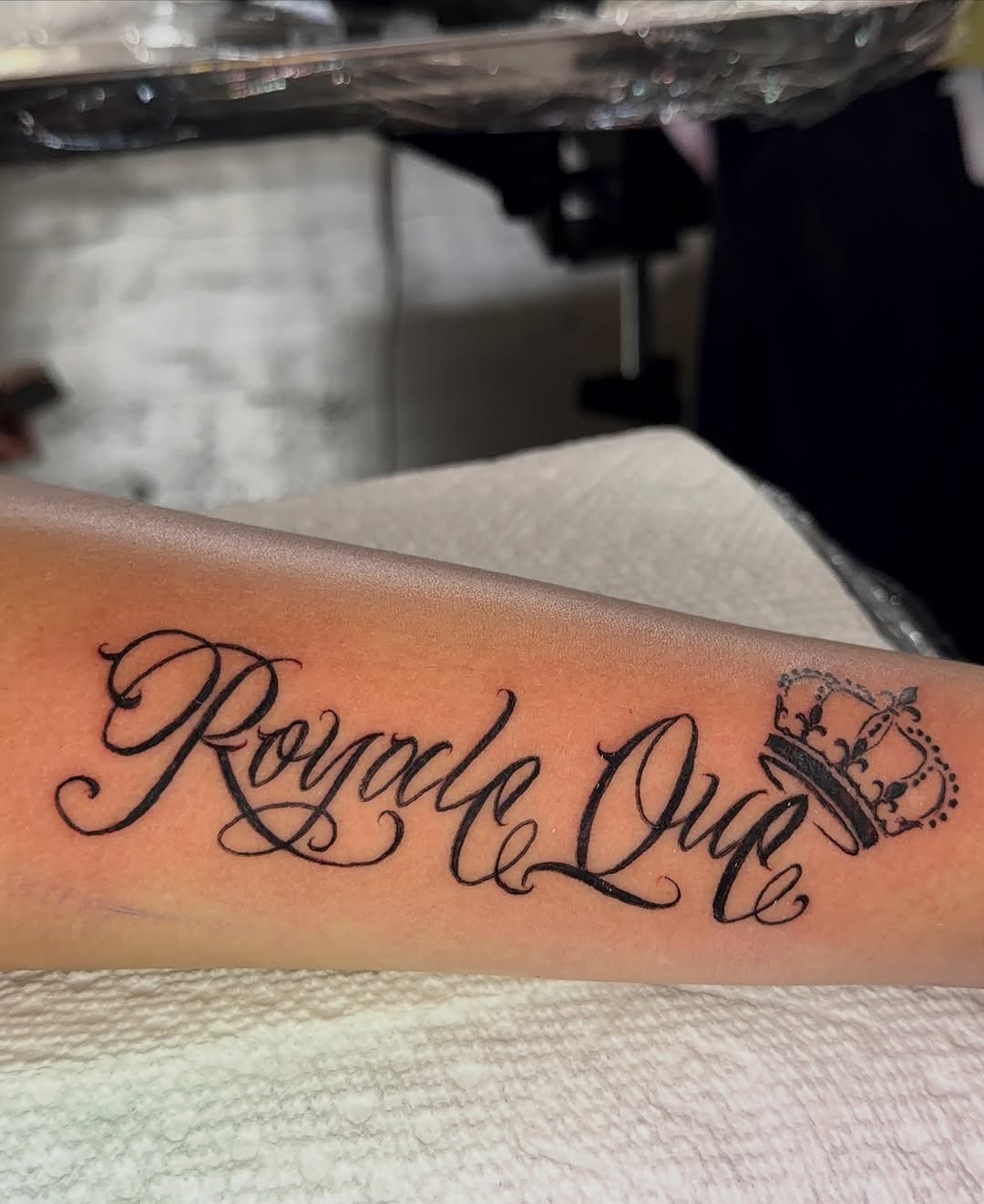 Tattoo by @tat2one β lettering_script