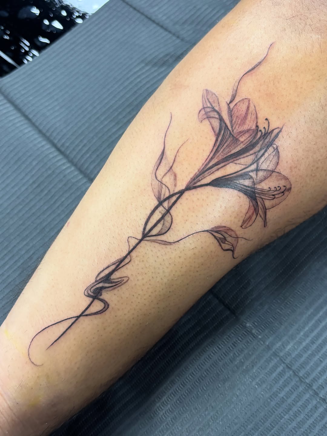 Tattoo by @jennyyyyflores โ fine_line, black_and_grey