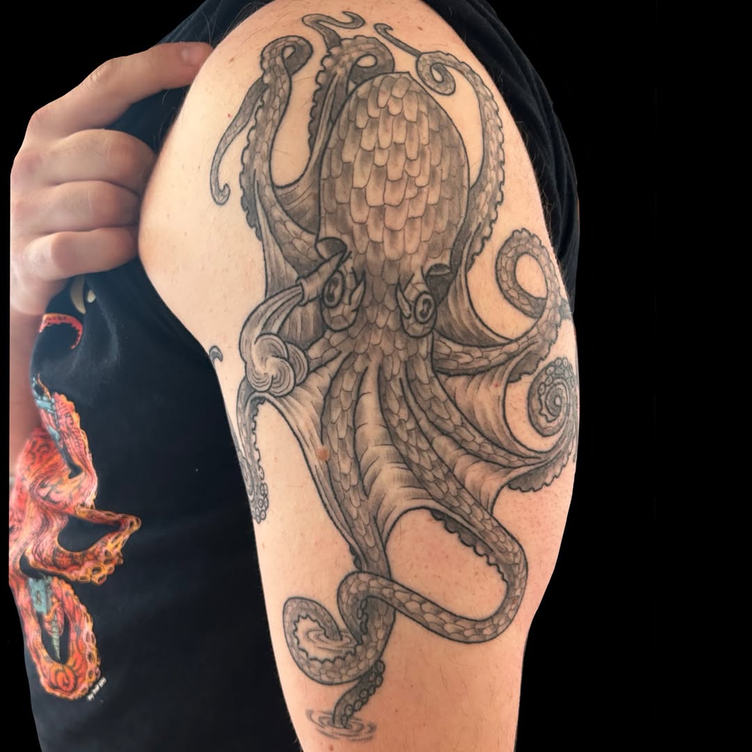 Tattoo by @j_bradbury3 — black_and_grey, realism