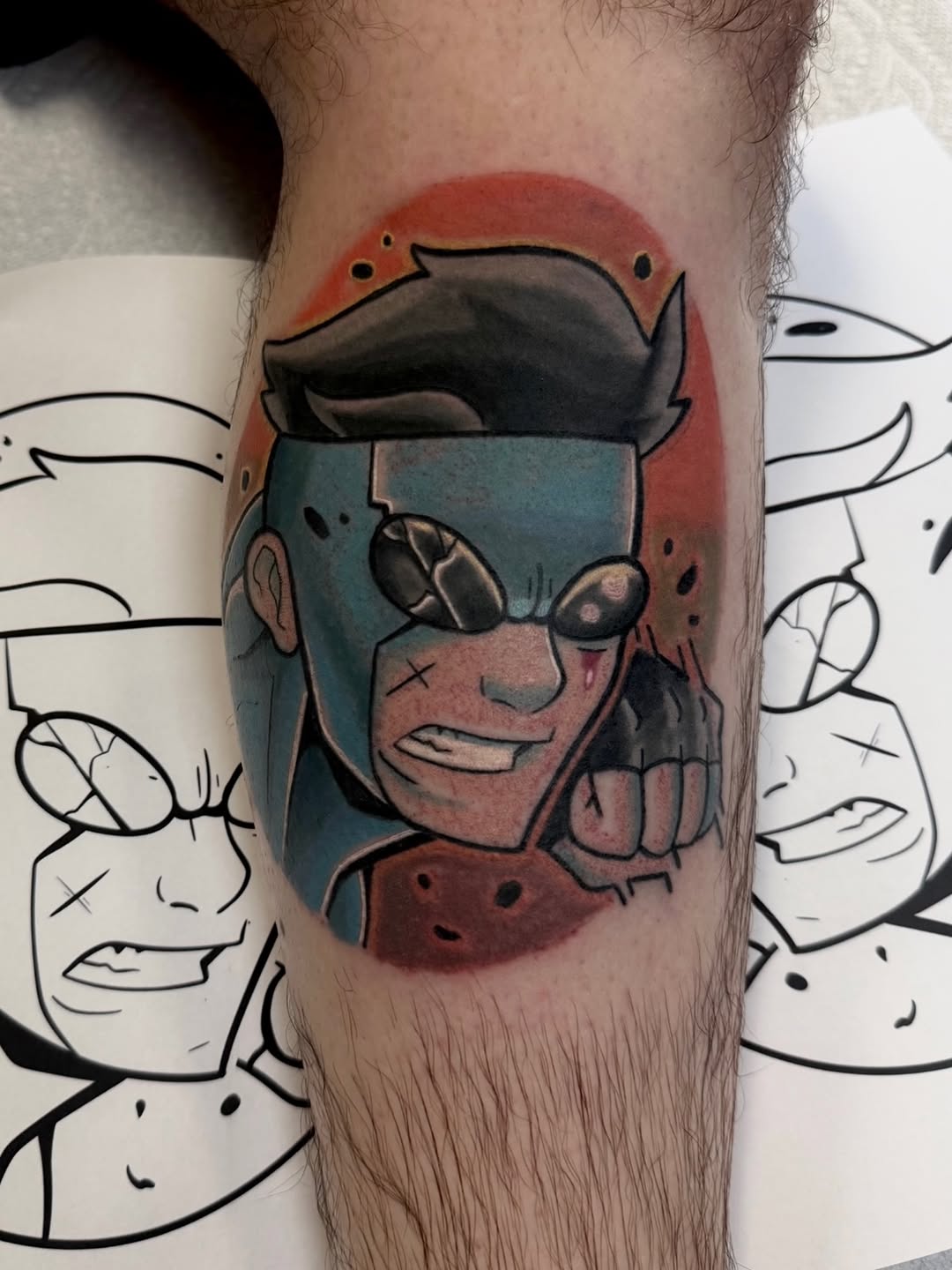 Tattoo by @sideshow_artist — new_school, anime