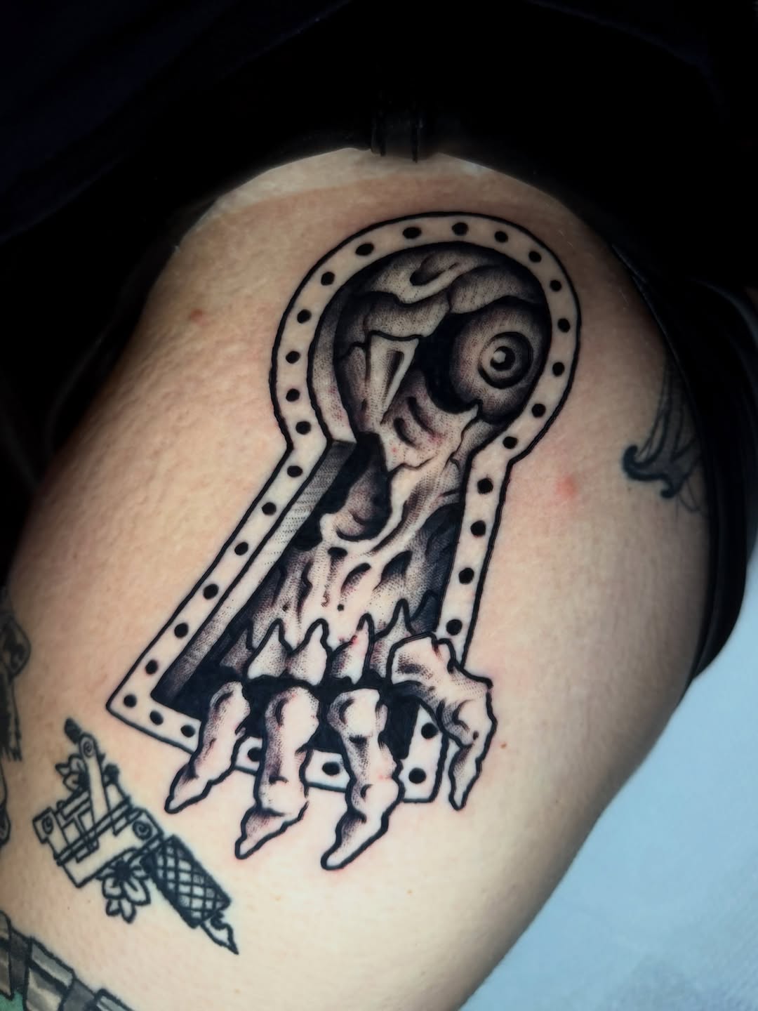 Tattoo by @labonte.tattoos β american_traditional, black_and_grey