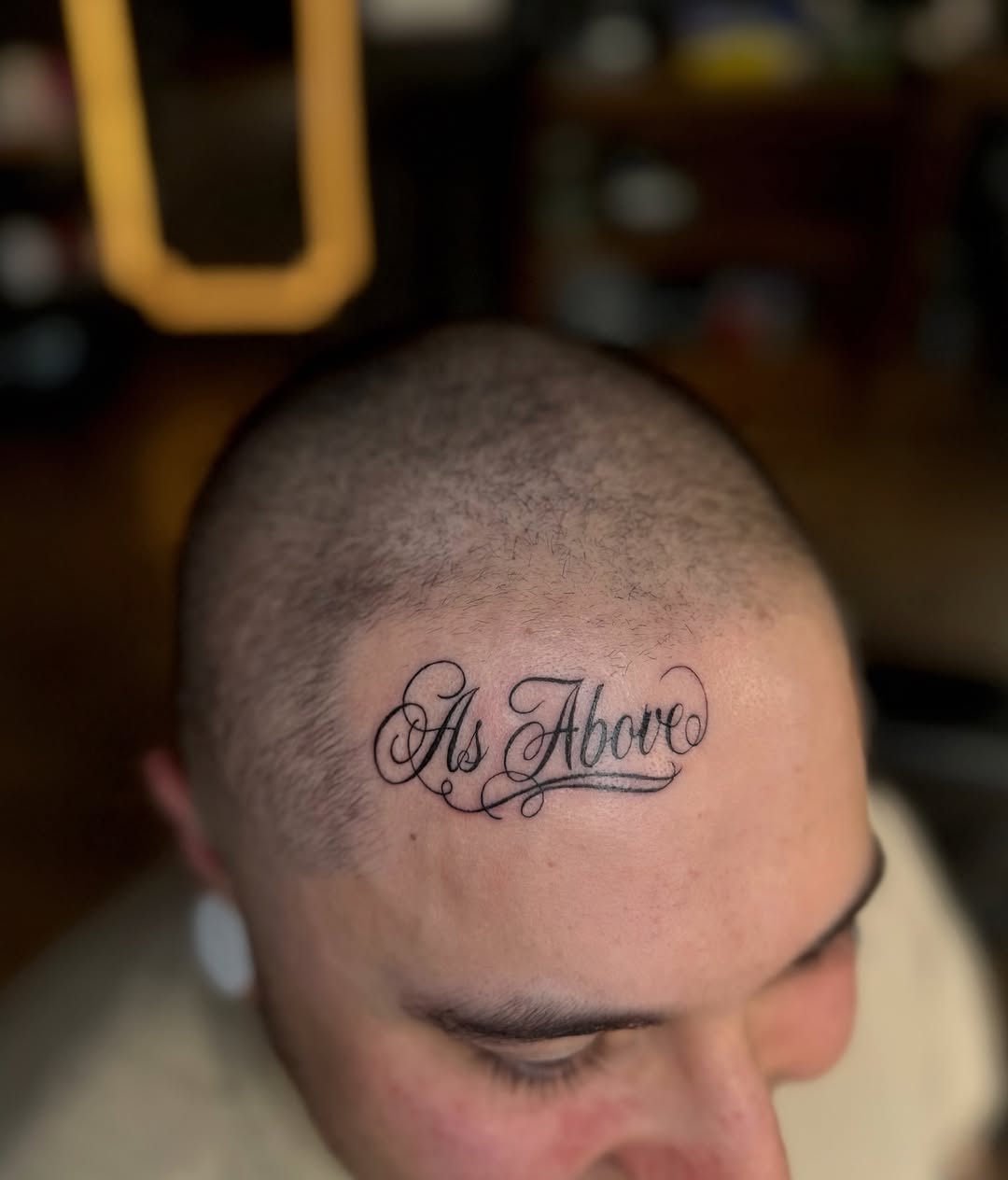 Tattoo by @lilztatz — lettering_script, fine_line
