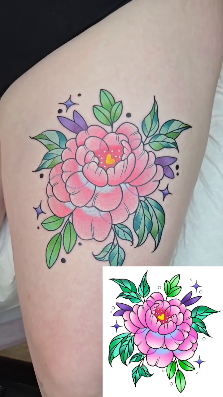 Tattoo by @babybluegotblues — neo_traditional, fine_line