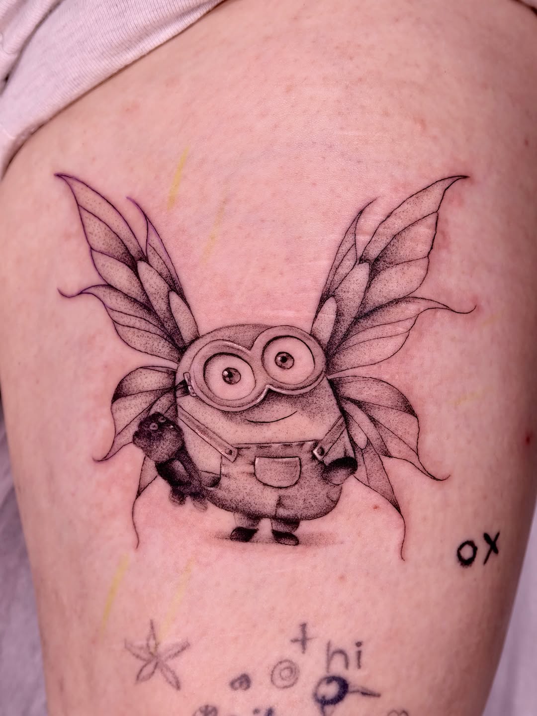 Tattoo by @lexgetink — black_and_grey, realism