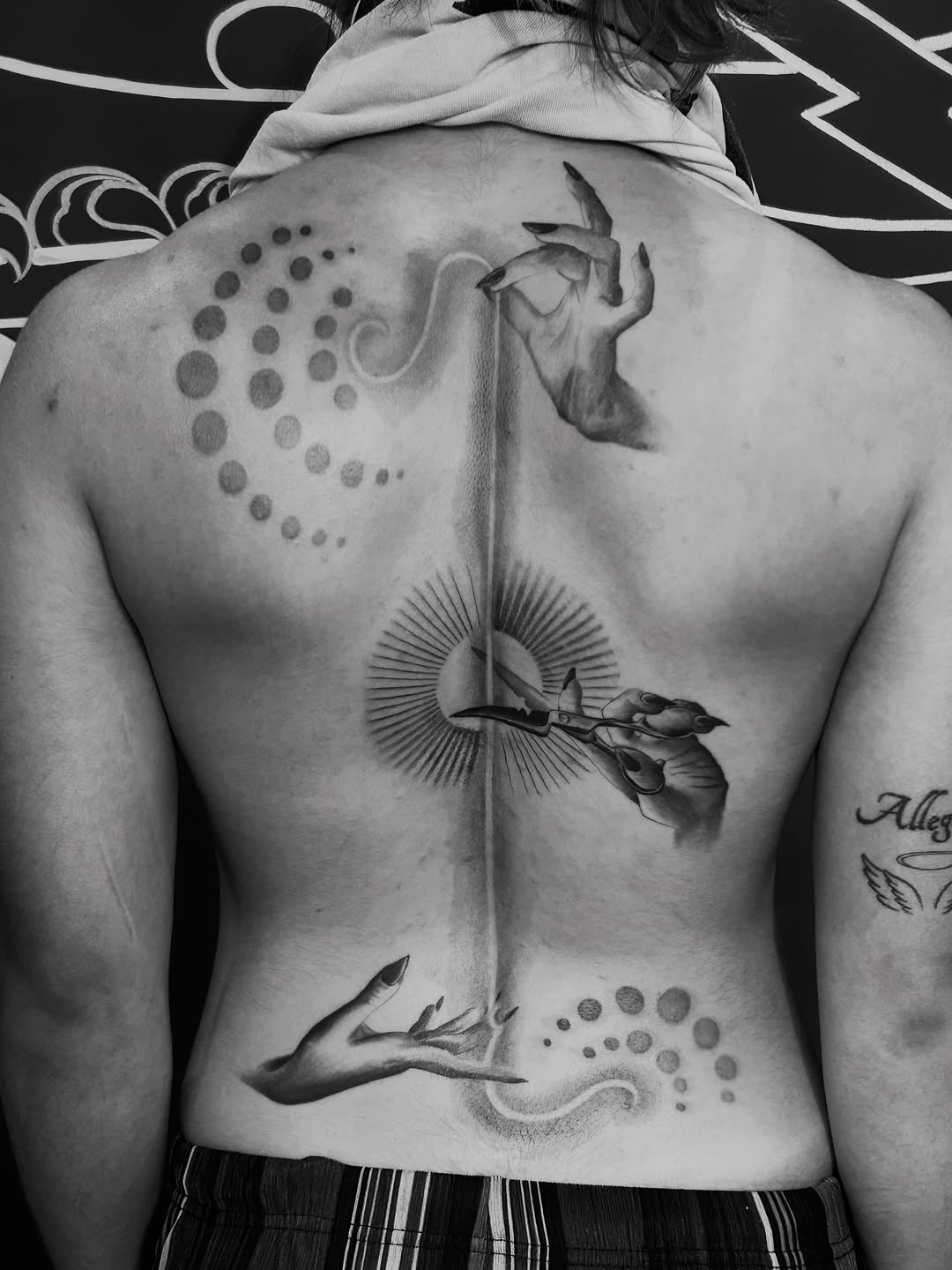 Tattoo by @eternalskye.art — black_and_grey, realism