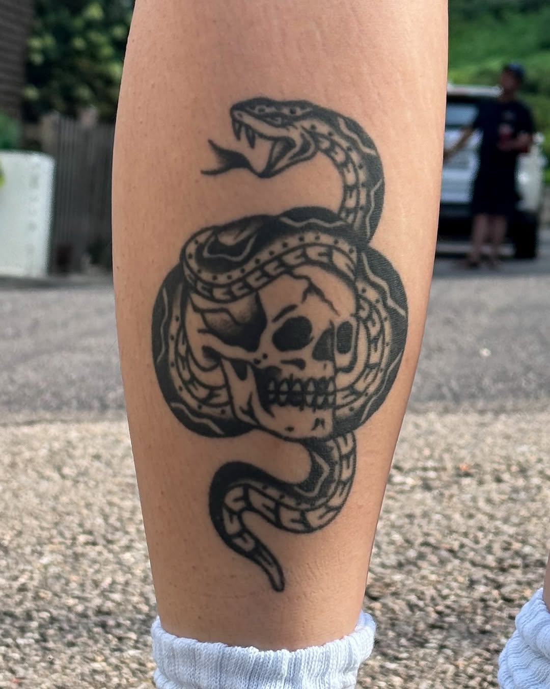 Tattoo by @hontraditional โ american_traditional