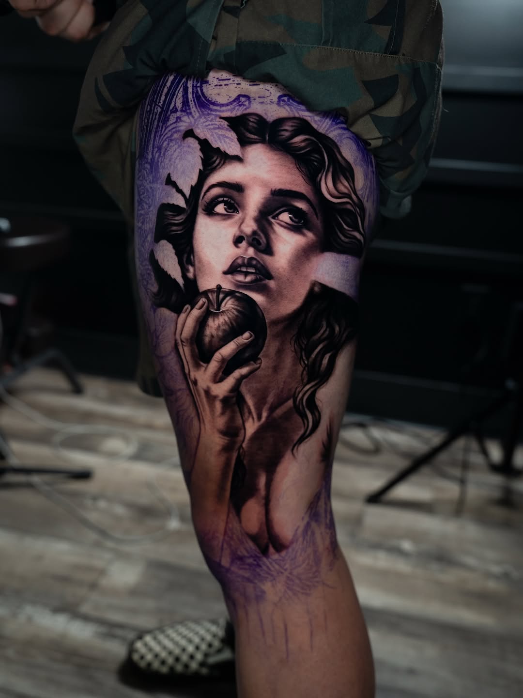 Tattoo by @mckenna_tattoo — realism, black_and_grey