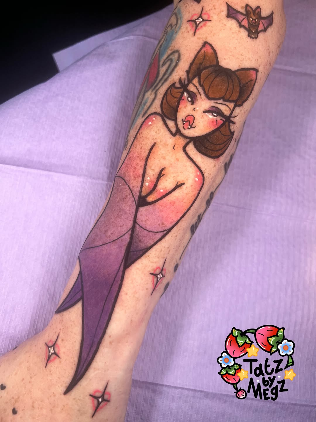 Tattoo by @tatzbymegz β new_school, neo_traditional