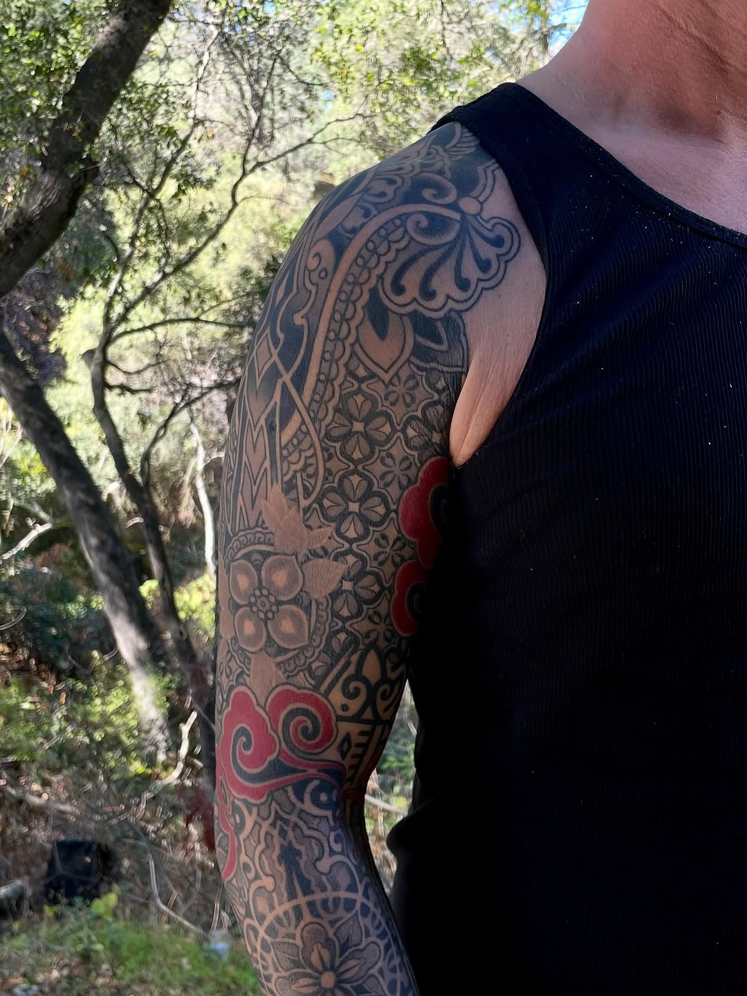Tattoo by @iamnicholasblack — japanese_irezumi, blackwork