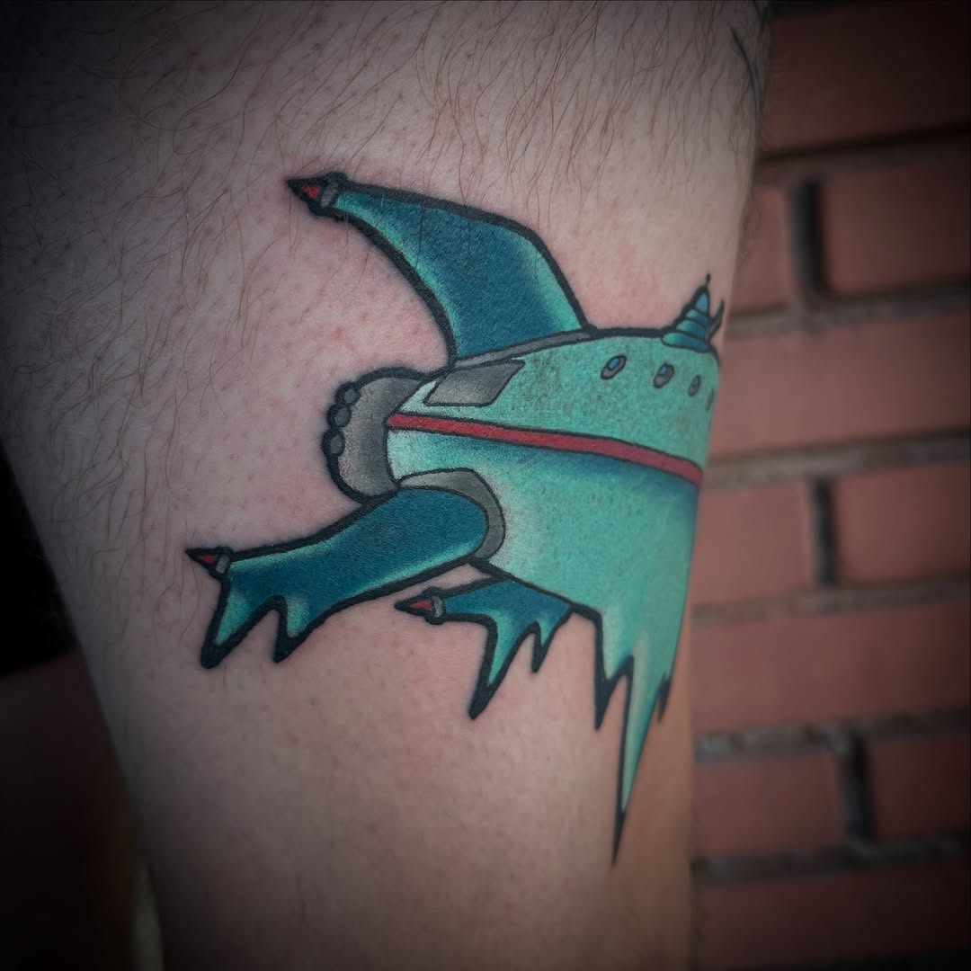 Tattoo by @chadjphillips — new_school