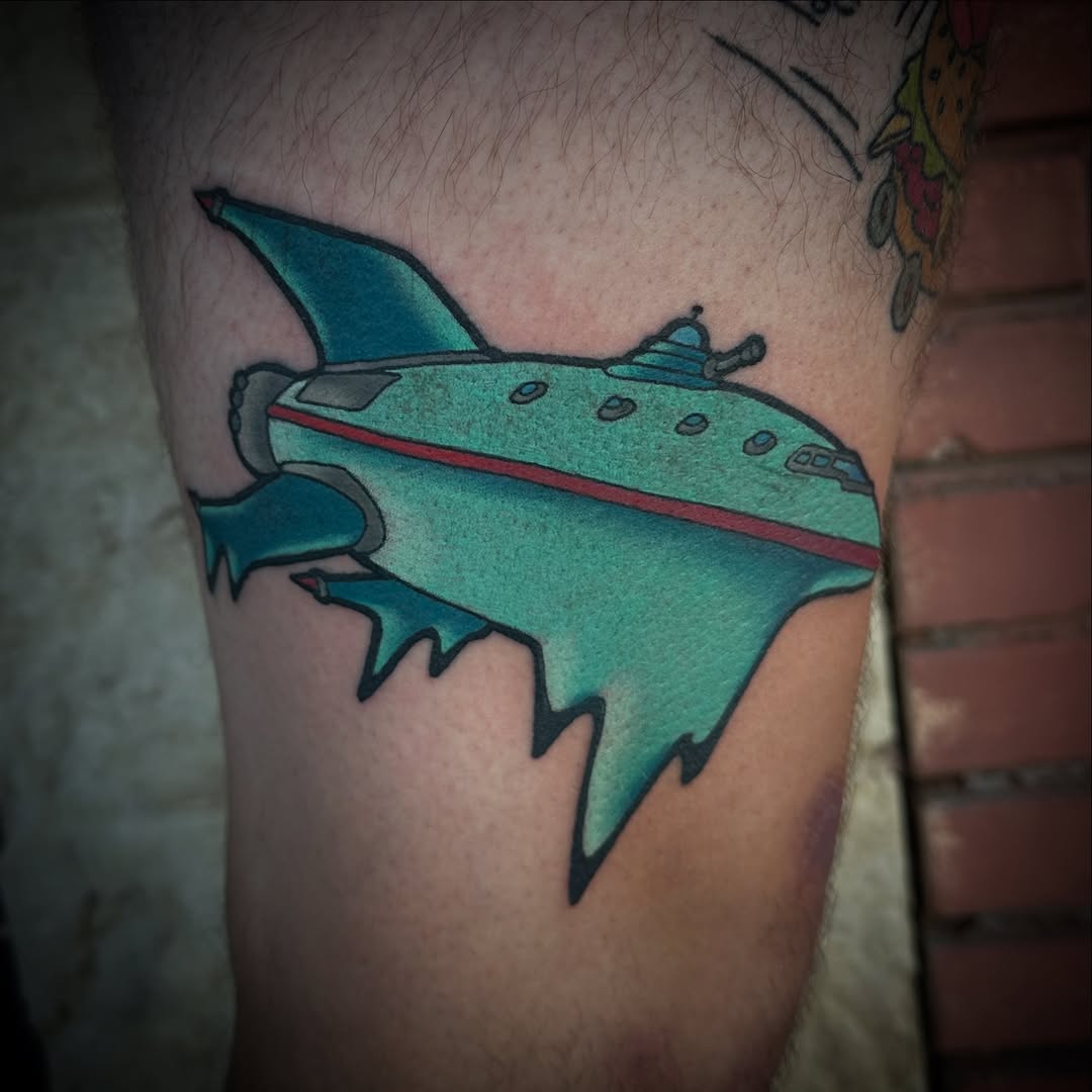 Tattoo by @chadjphillips — new_school