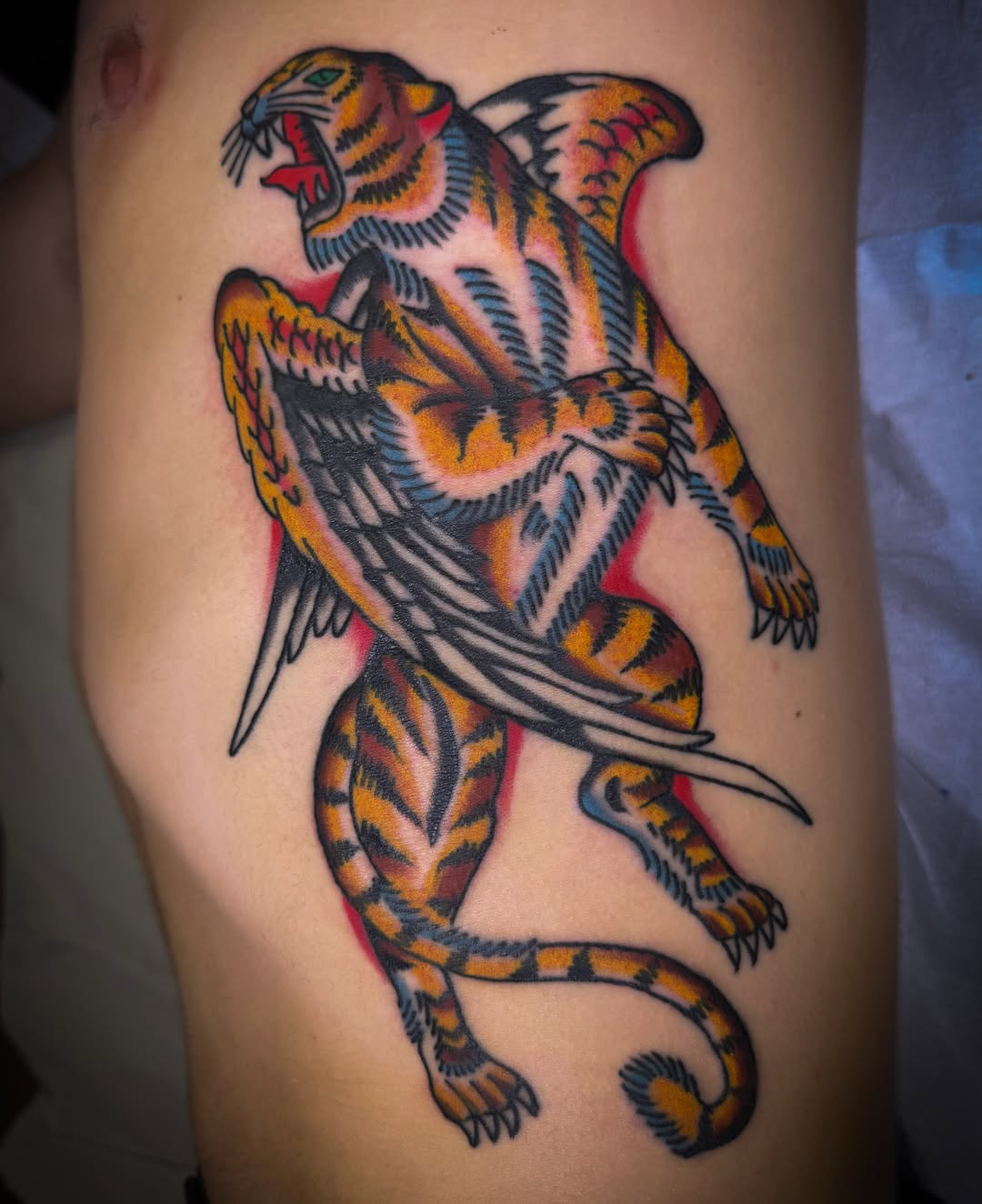 Tattoo by @harpertat2 — american_traditional