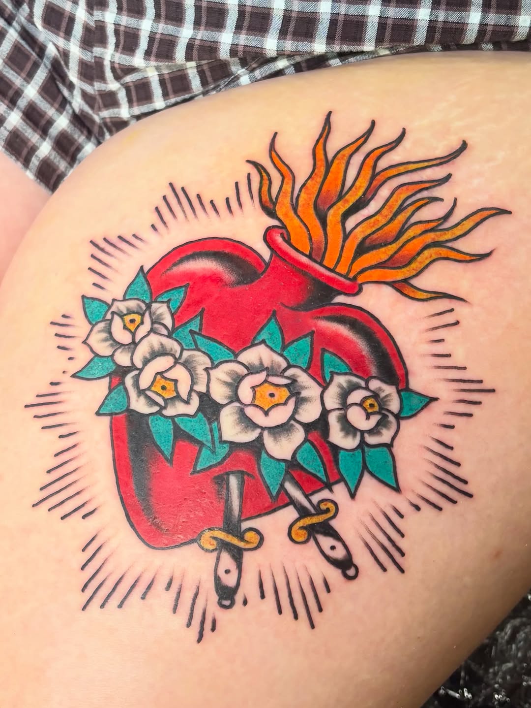 Tattoo by @zackloscar — american_traditional
