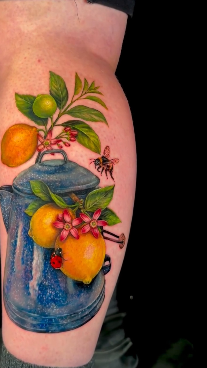 Tattoo by @emily.tattoos — realism, color