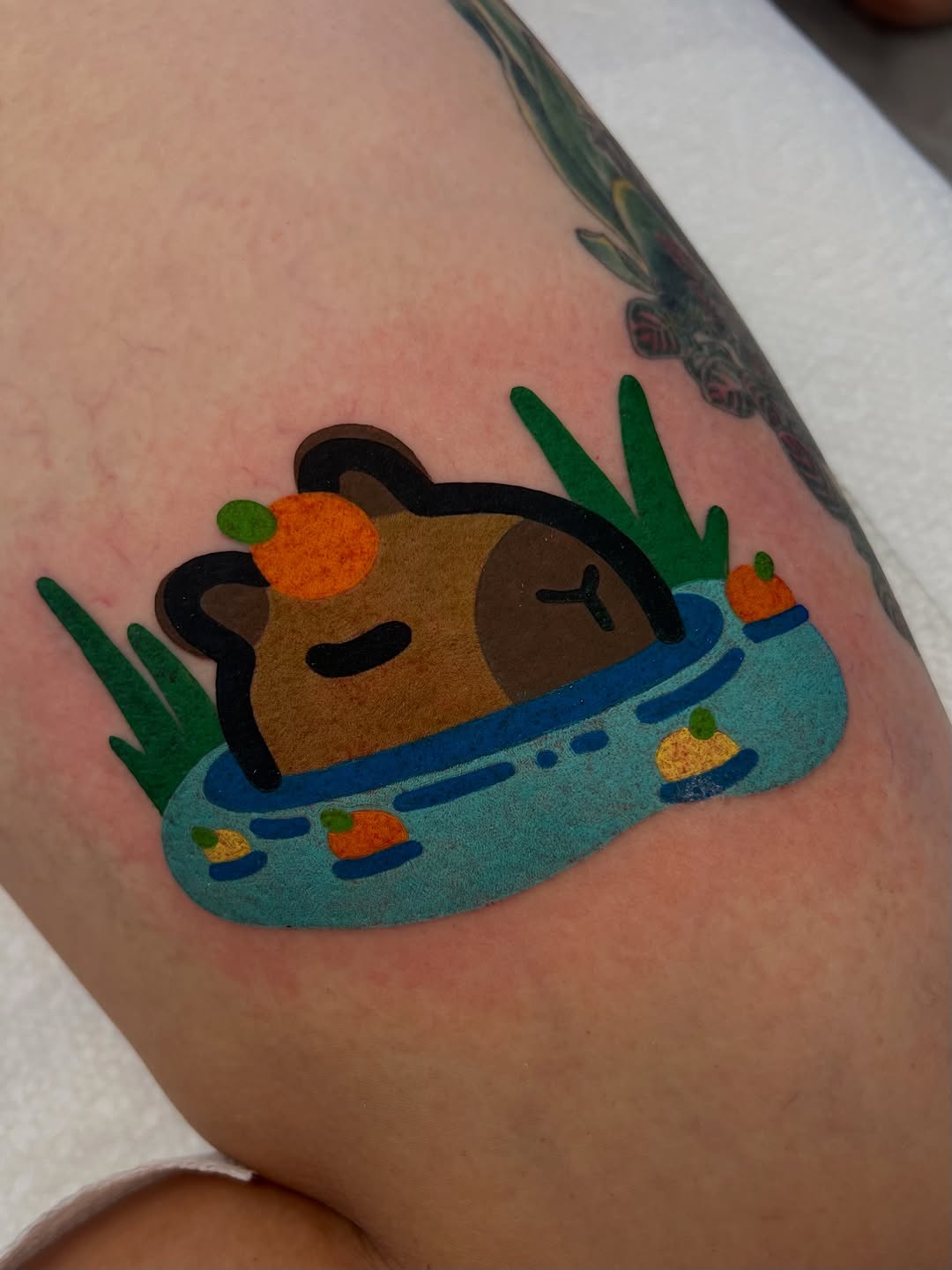 Tattoo by @mbakertattoo — new_school
