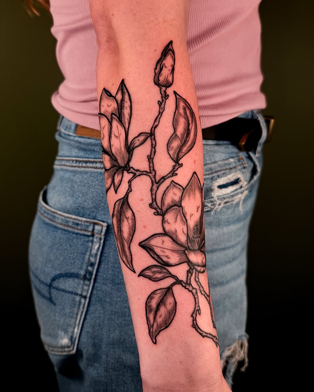 Tattoo by @faunawitchtattoo — black_and_grey, illustrative