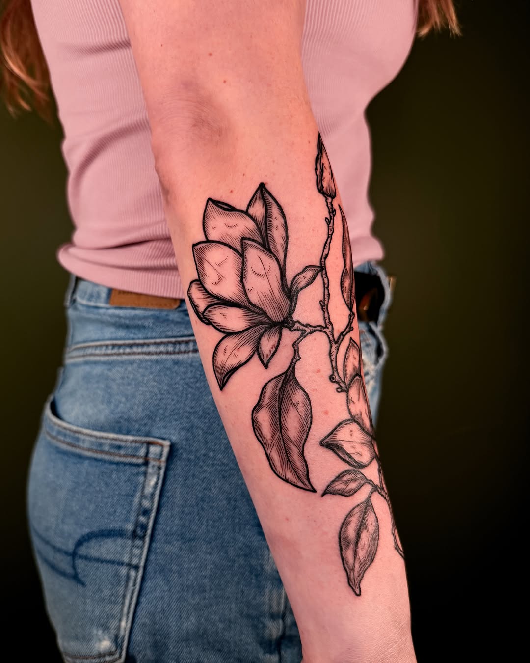 Tattoo by @faunawitchtattoo — black_and_grey, illustrative