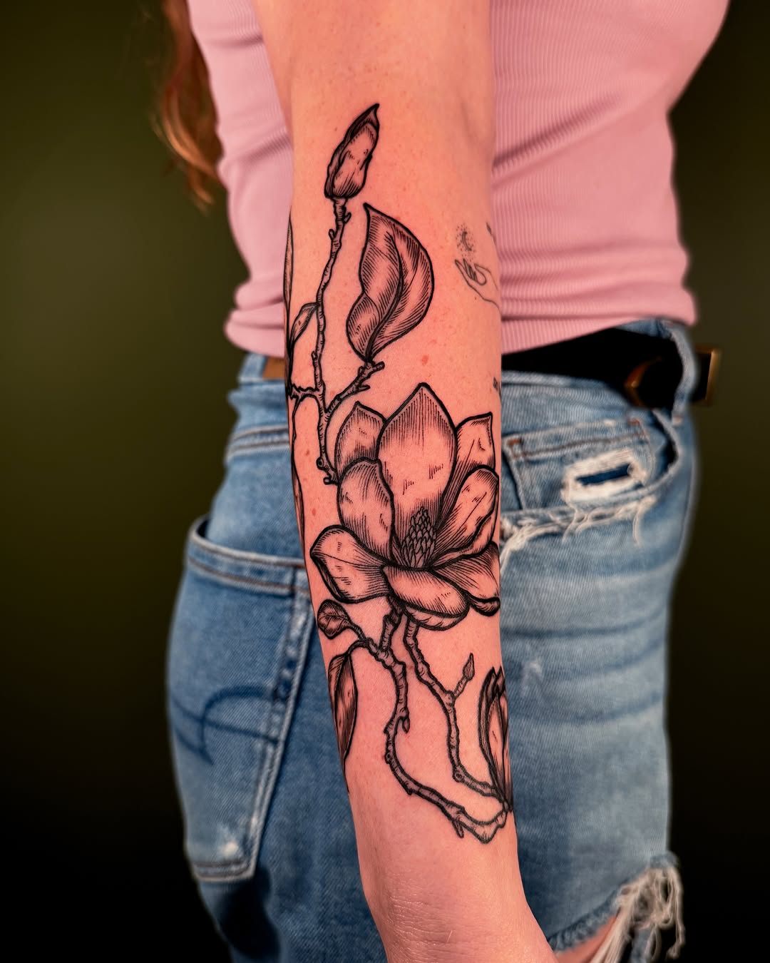 Tattoo by @faunawitchtattoo — black_and_grey, illustrative