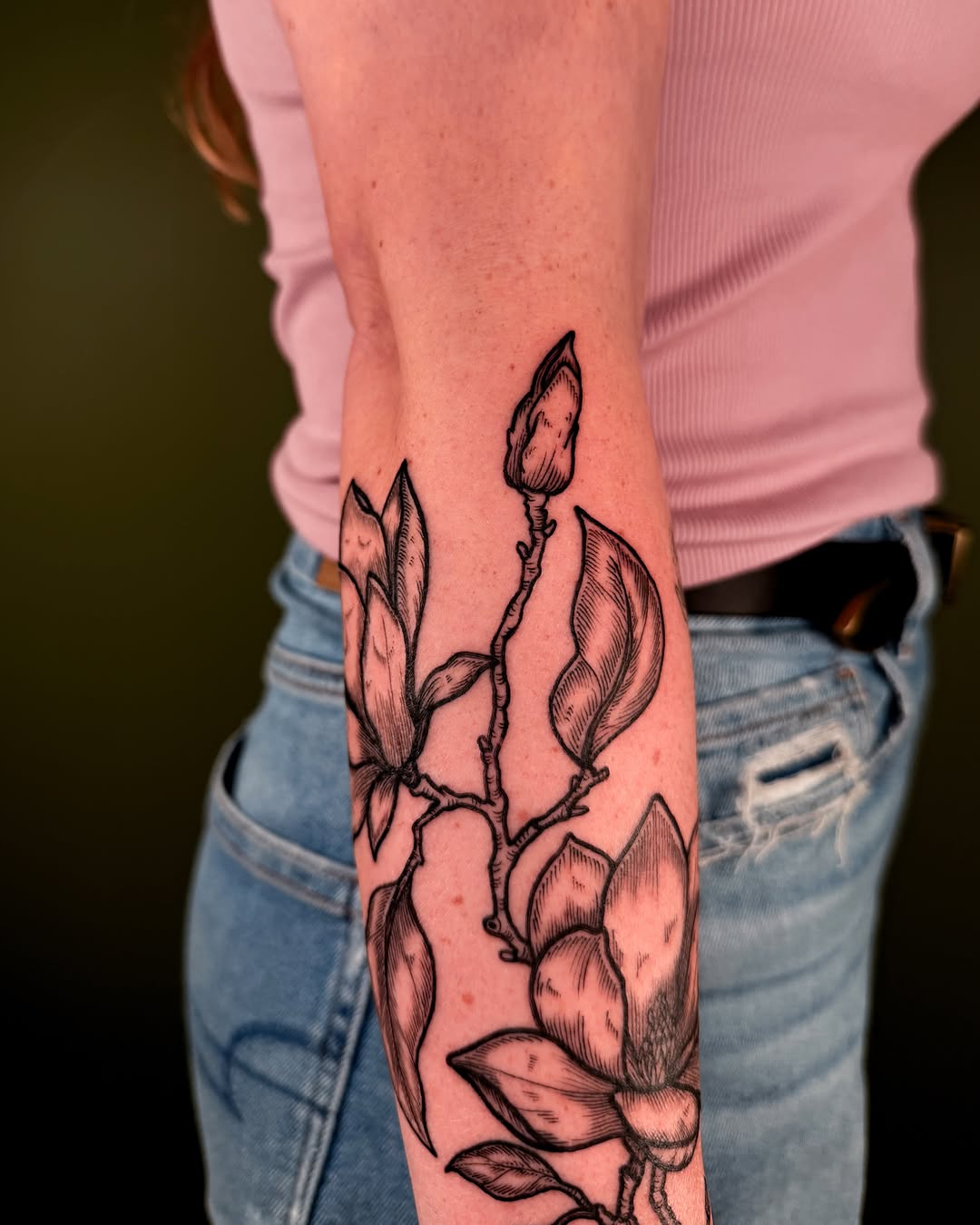 Tattoo by @faunawitchtattoo — black_and_grey, illustrative