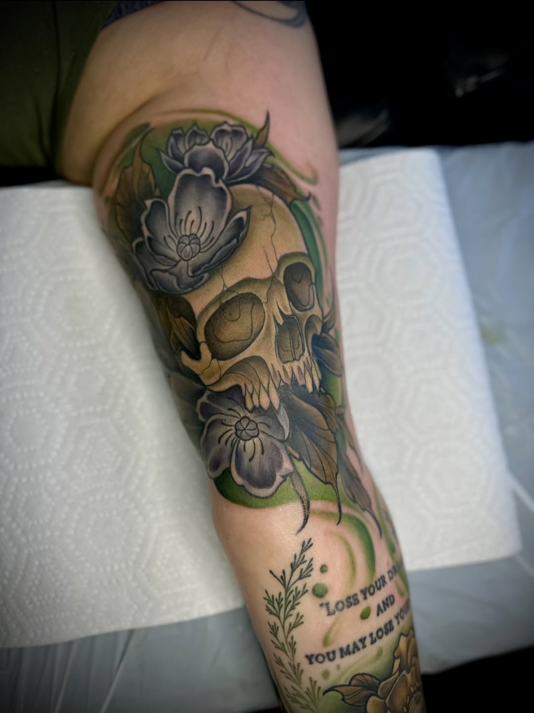 Tattoo by @madio_ink โ realism, black_and_grey
