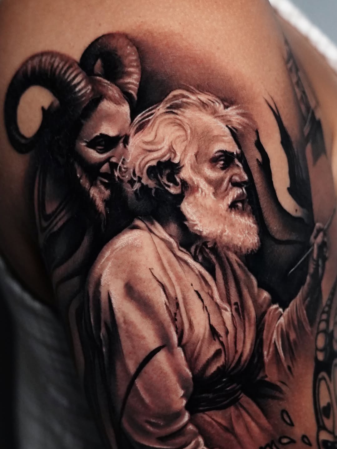 Tattoo by @jawbreakerjeremy — realism, dark_realism