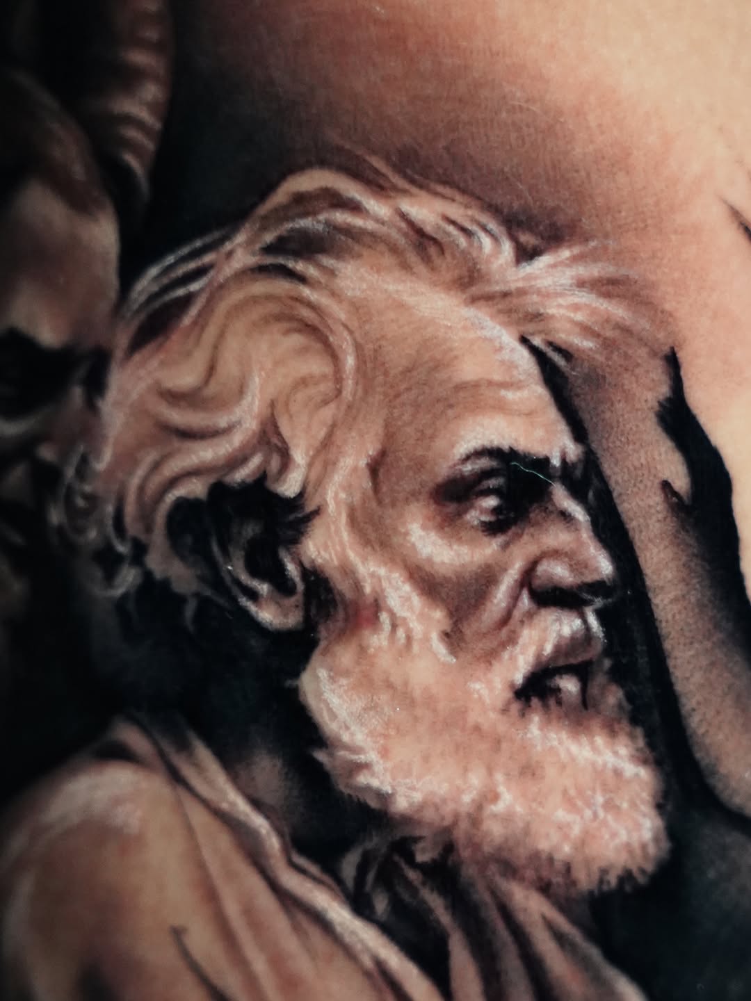 Tattoo by @jawbreakerjeremy — realism, black_and_grey