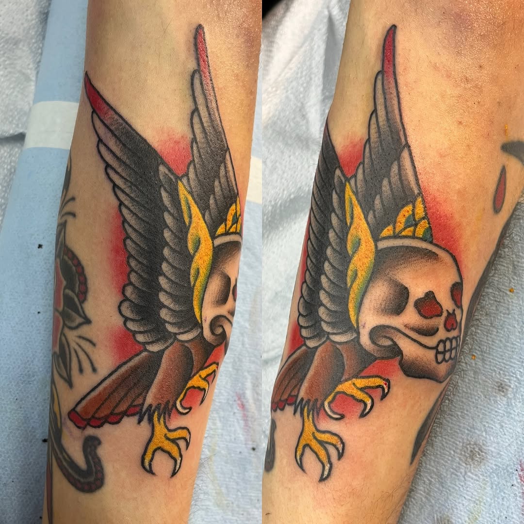 Tattoo by @slimwinters — american_traditional