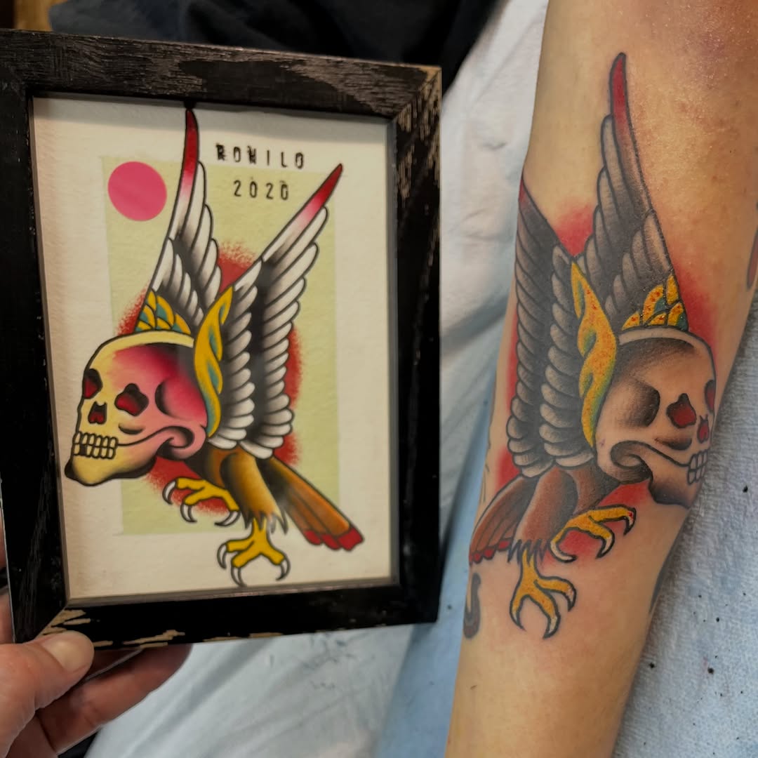 Tattoo by @slimwinters — american_traditional
