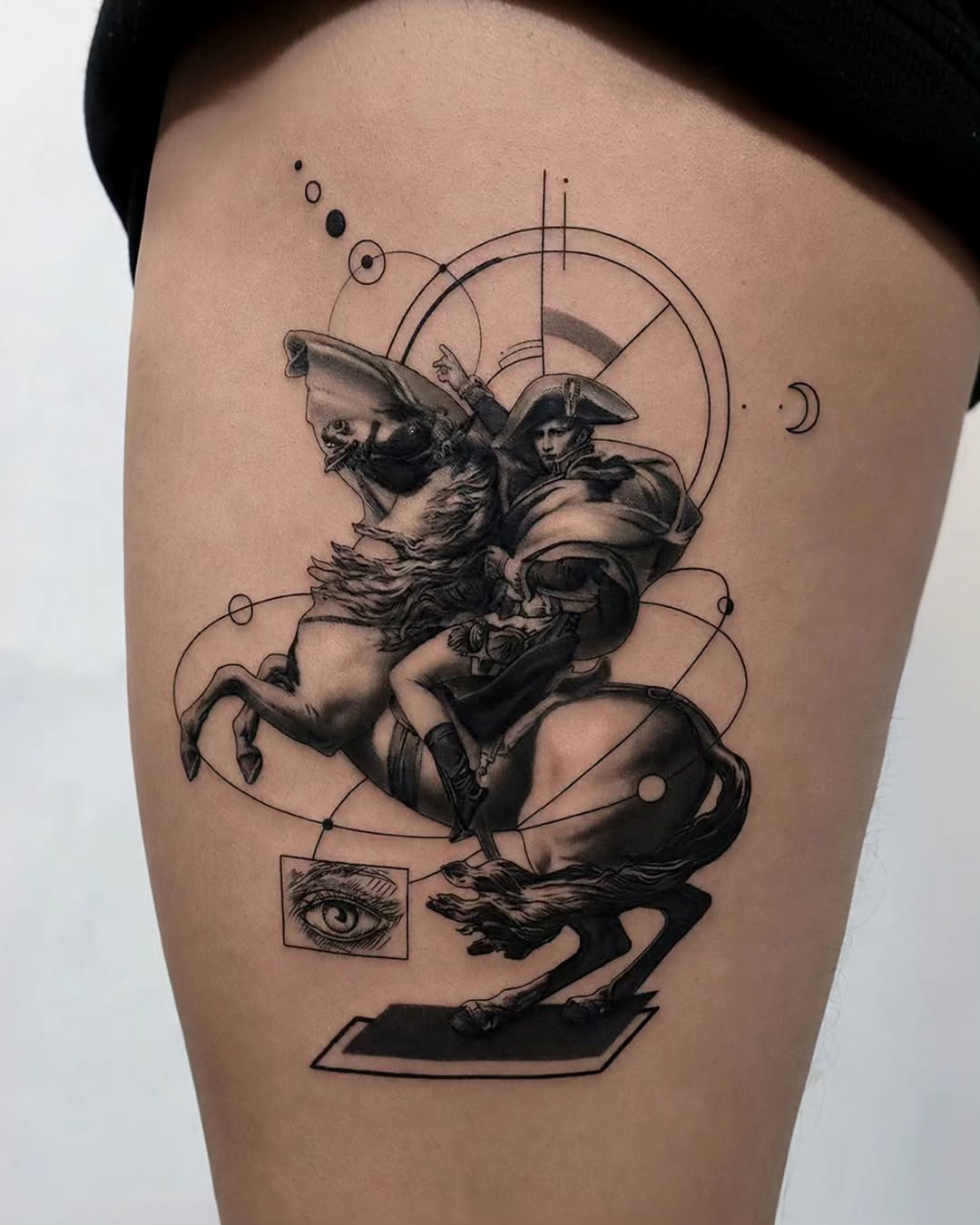 Tattoo by @ejintatt β realism, geometric
