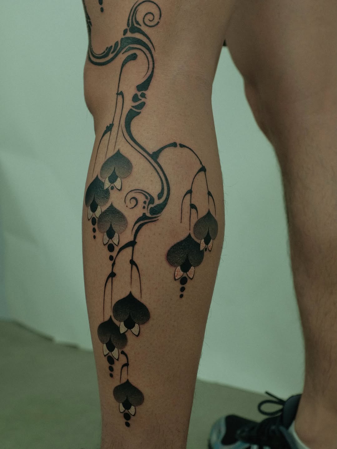 Tattoo by @xiaolun_tatt — blackwork, ornamental