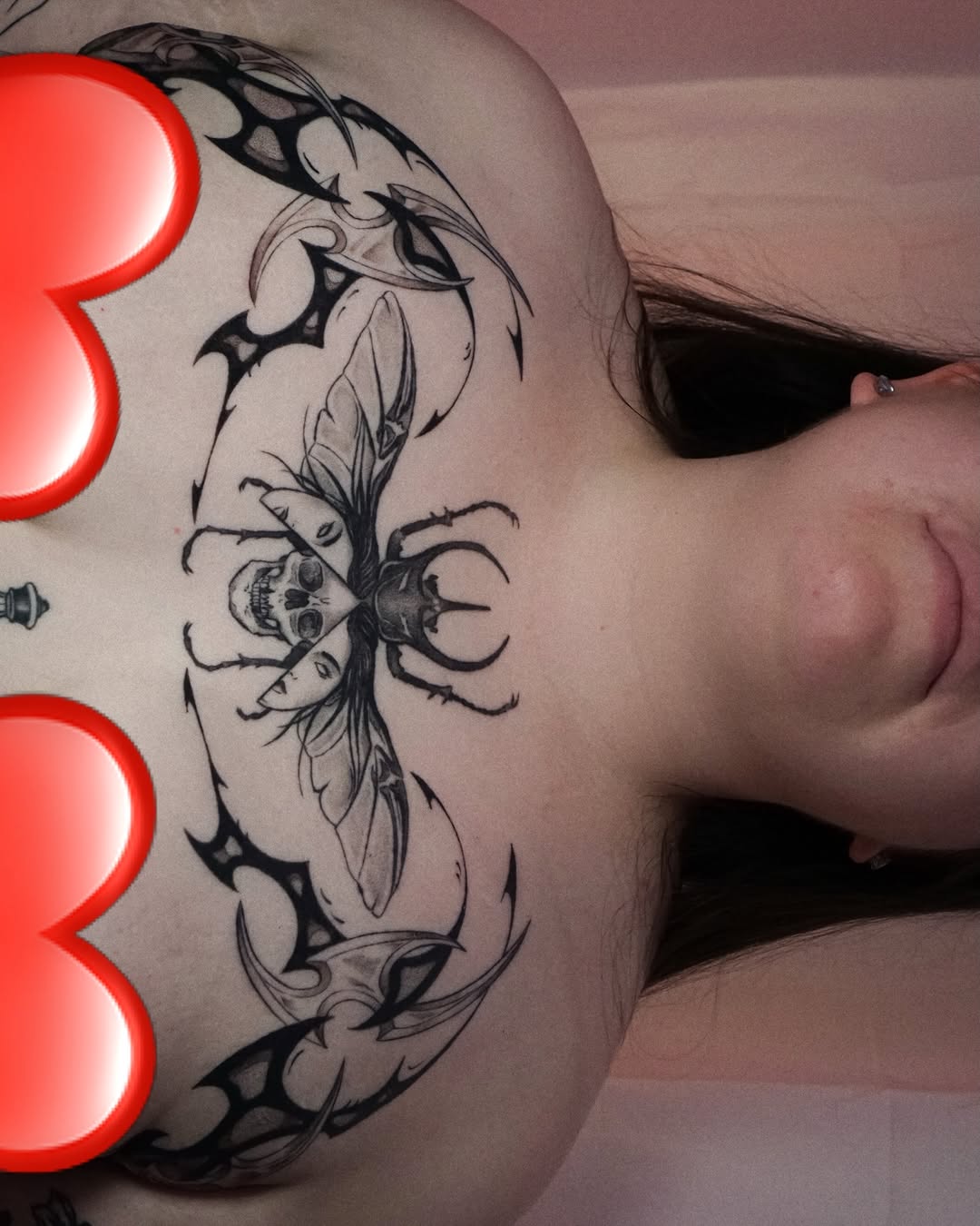 Tattoo by @gremlin.tats β dark_realism, blackwork