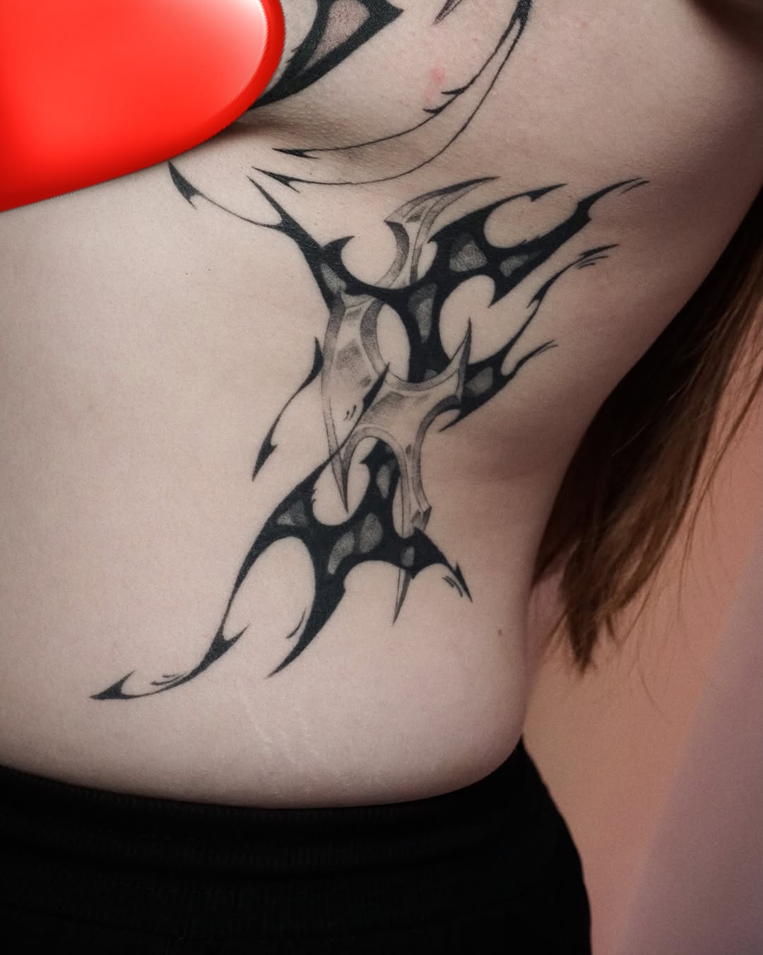 Tattoo by @gremlin.tats β blackwork, ornamental
