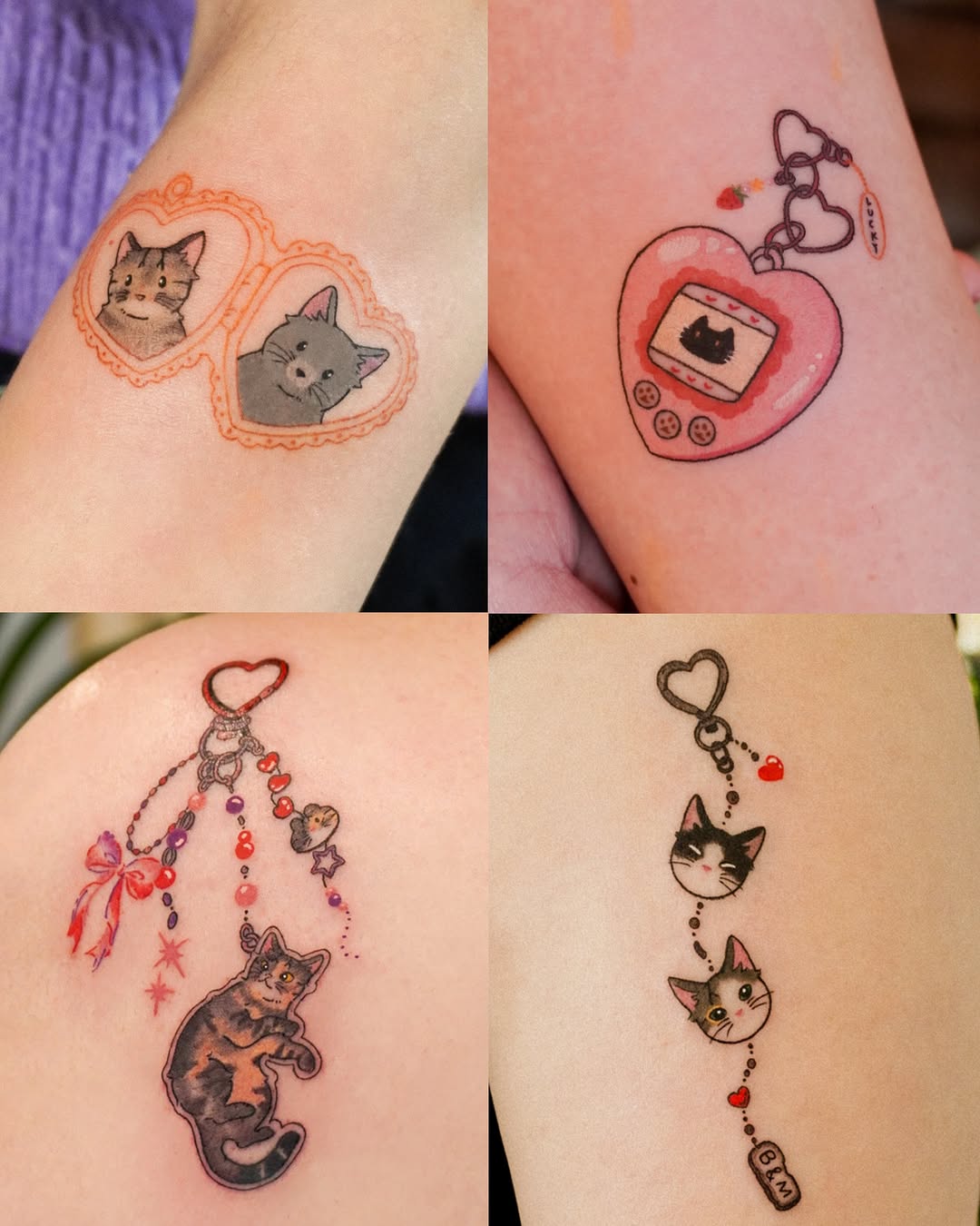 Tattoo by @yure_purr — fine_line, anime