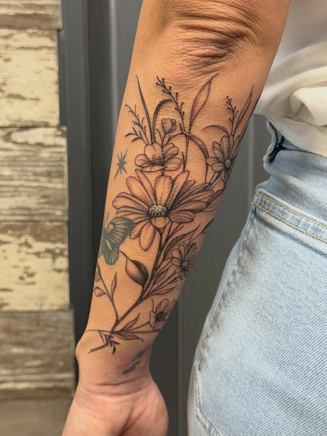 Tattoo by @tattoosbyra_ β fine_line, black_and_grey