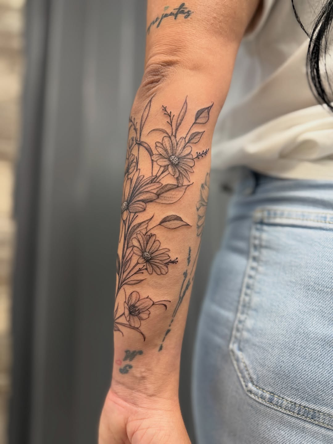 Tattoo by @tattoosbyra_ β fine_line, black_and_grey