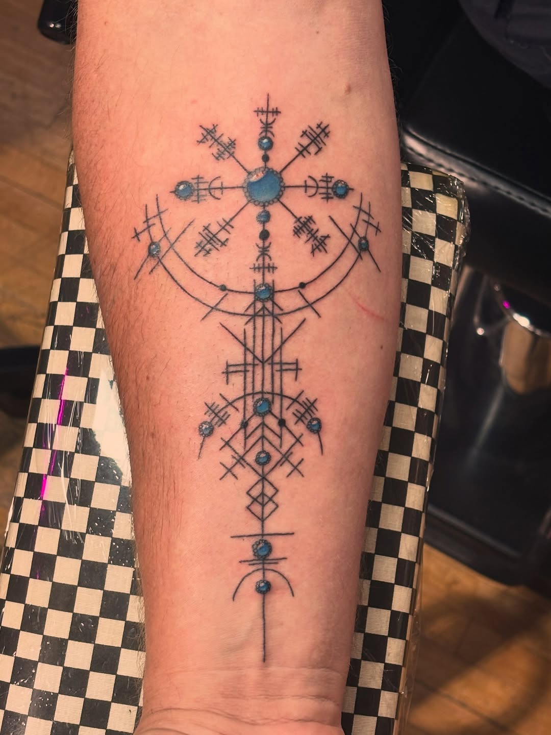 Tattoo by @mimii.inks — geometric, ornamental