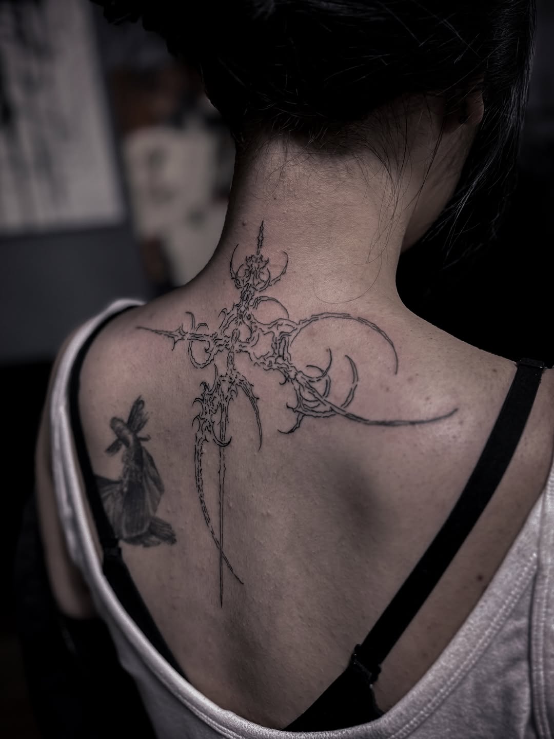 Tattoo by @broccoli__ink β fine_line, geometric