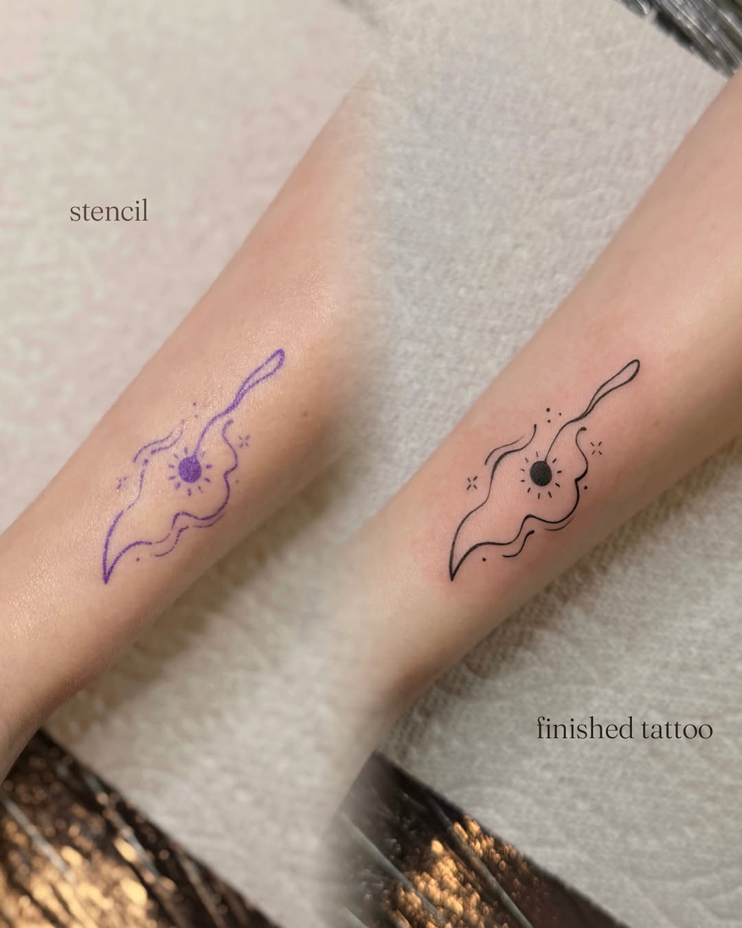 Tattoo by @jane_tattoo.yeg โ fine_line
